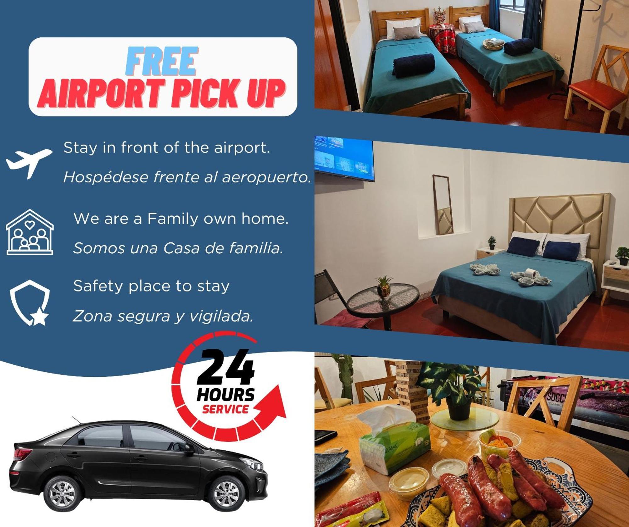Lima Airport Hostel With Free Airport Pick Up Callao Exterior foto